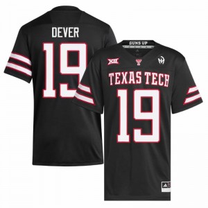 Michael Dever #19 Tech Jersey | Iconic Black College Football Men Stitch 31385259