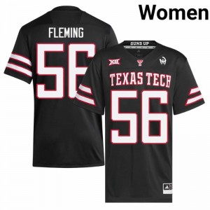 Amarie Fleming #56 Tech Jersey | Iconic Black College Football Women Embroidery 87795615