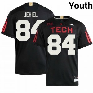 Top-Tier Imari Jehiel #84 Tech Black 100 Year Anniversary Jersey | Youth University Football Swen Fan Gear 37411471
